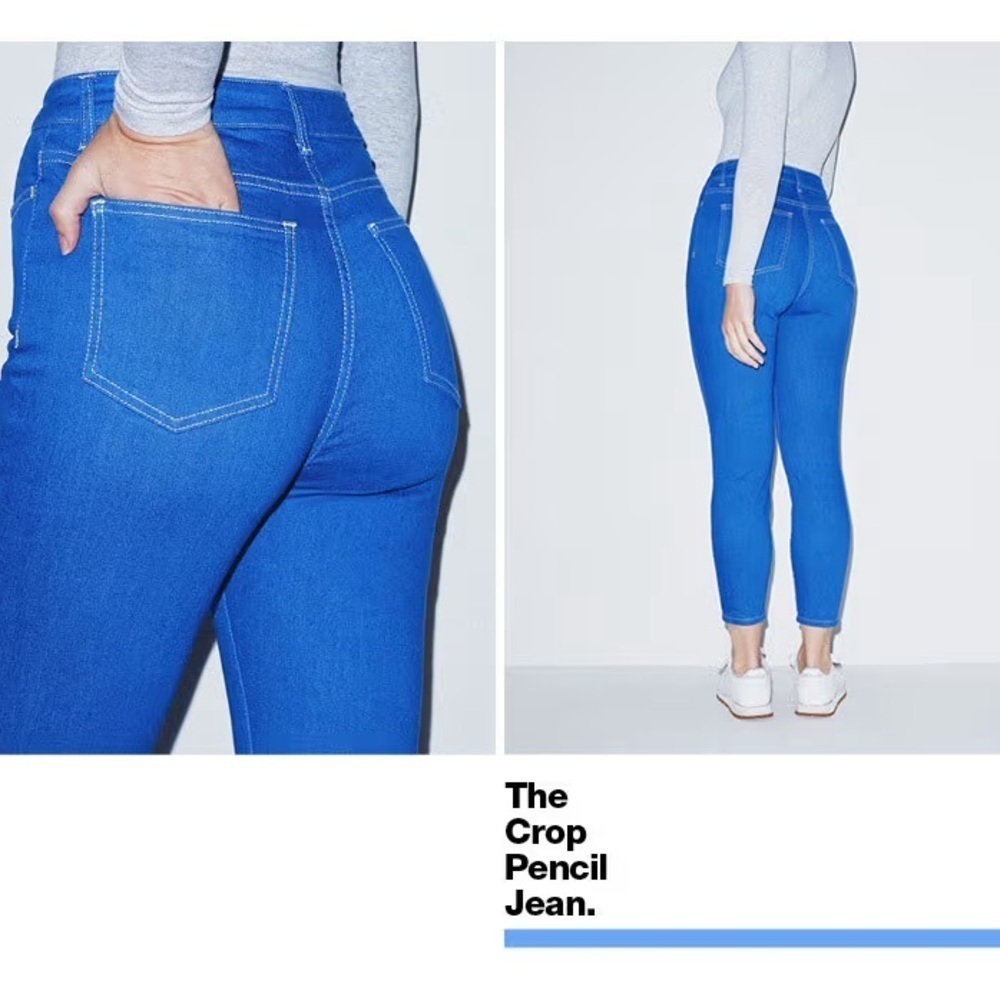 American Apparel The Crop Pencil Jean 24 - Picture 2 of 7